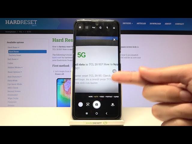 Video thumbnail for How to Activate Image Stabilization – Camera Customizations on TCL 20 5G