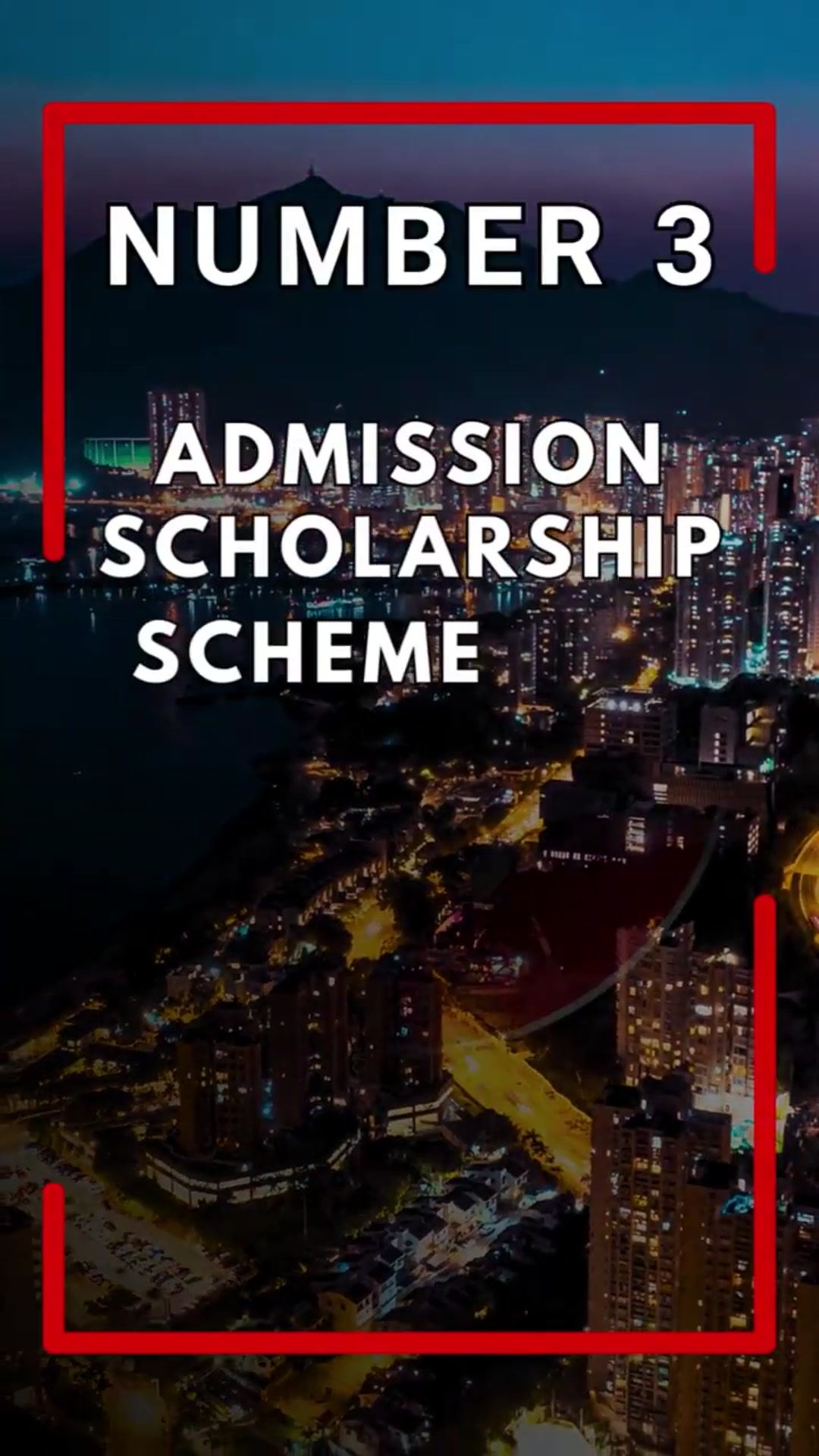 Video thumbnail for 3 Full Funding Scholarships in Hong Kong #hongkong #studyabroad #scholarship