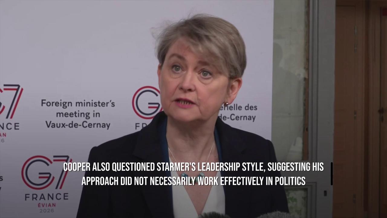 Video thumbnail for Yvette Cooper Launches Stinging Criticism Of Starmer Government.
