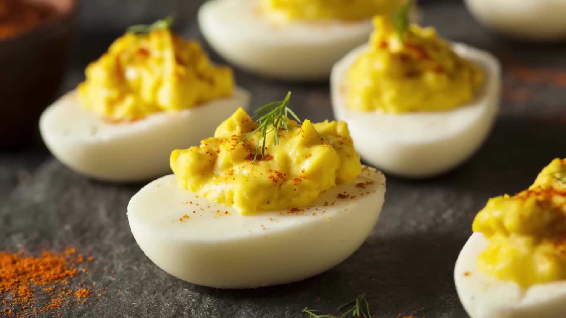 Video thumbnail for The Secret To Trisha Yearwood's Perfect Deviled Eggs