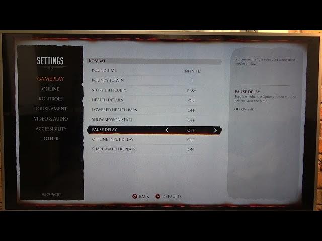 Video thumbnail for How To Enable & Disable Pause Delay In Mortal Kombat 1