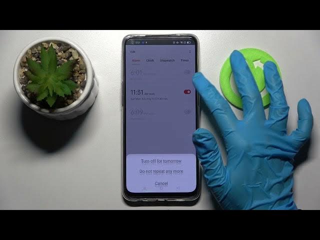 Video thumbnail for How to Set Up Alarm Clock in OPPO Reno5 Lite – Clock Settings