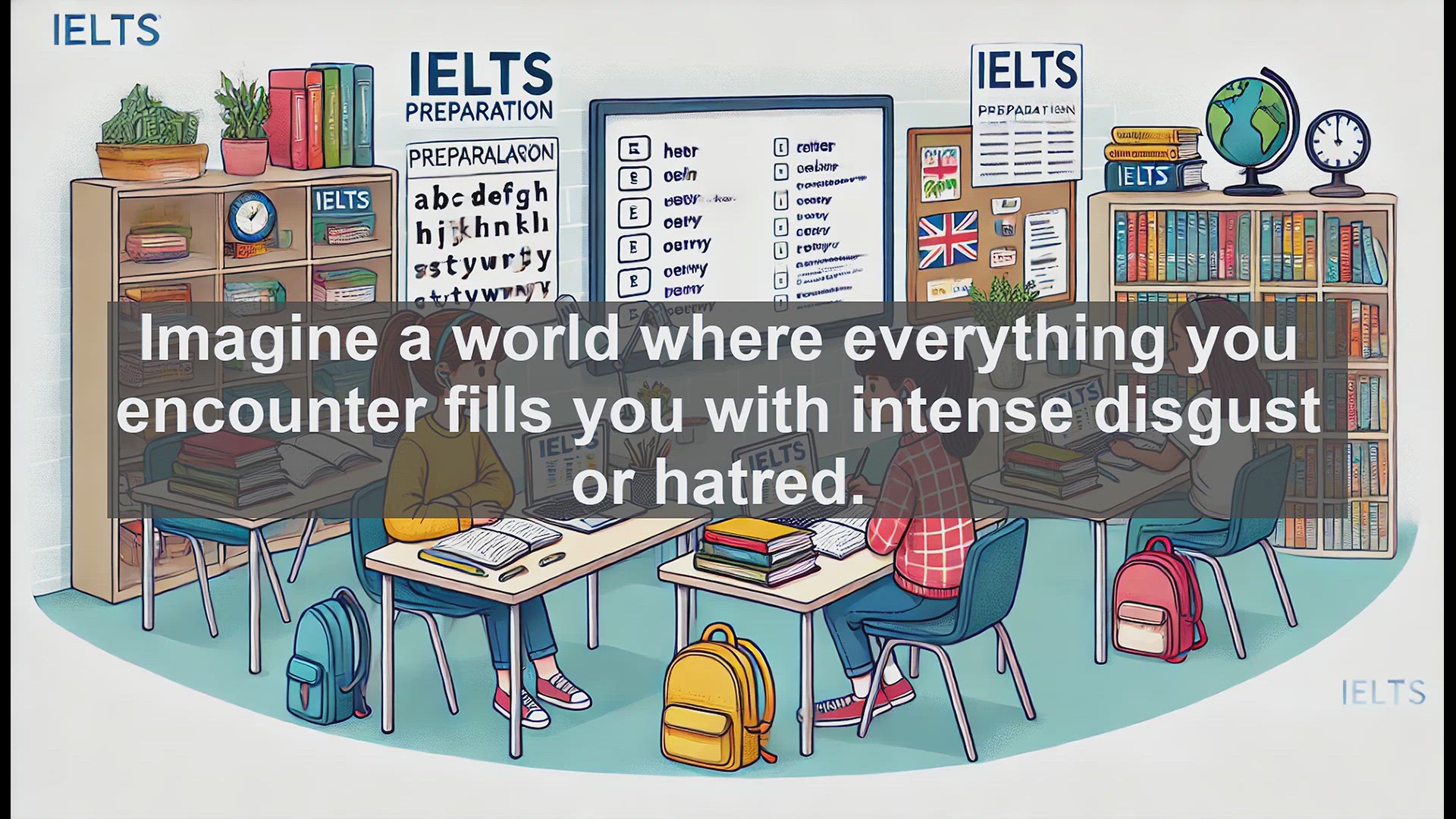 'Video thumbnail for 2000 Must Know IELTS 9.0 Vocabulary - Understanding 'Abhor': Express Extreme Dislike Effectively'