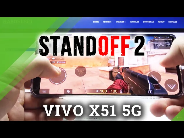 Video thumbnail for Standoff 2 on VIVO X51 5G – Test Game
