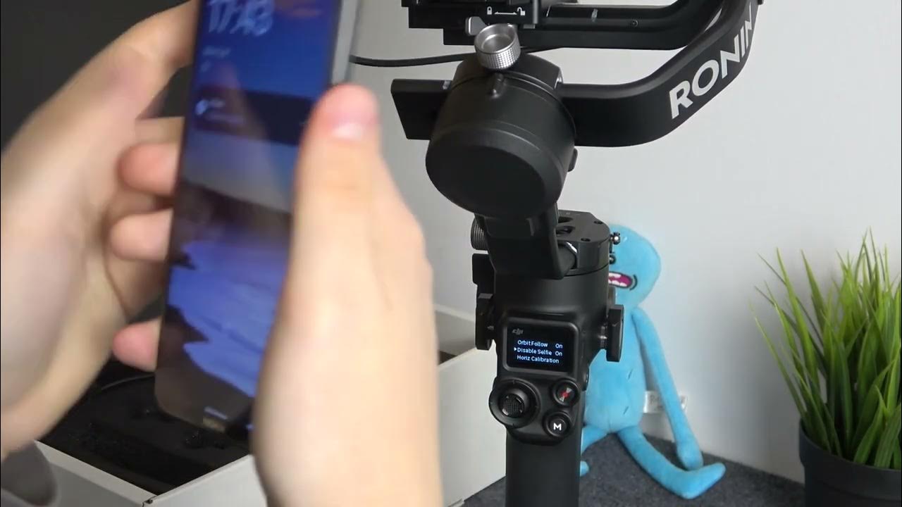 Video thumbnail for How to Turn On & Turn Off the Disable Selfie Mode Option in DJI RSC 2 Gimbal