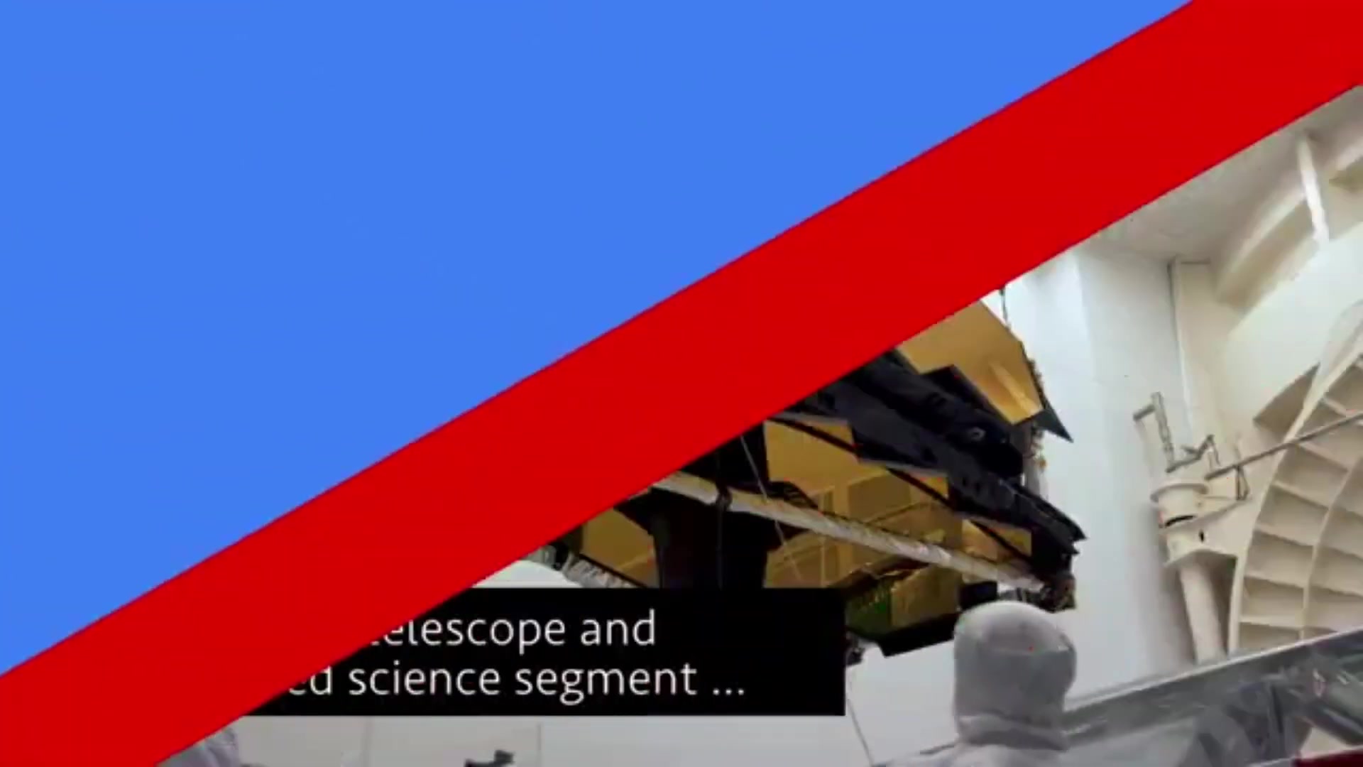 'Video thumbnail for Webb Telescope Moves Westward'