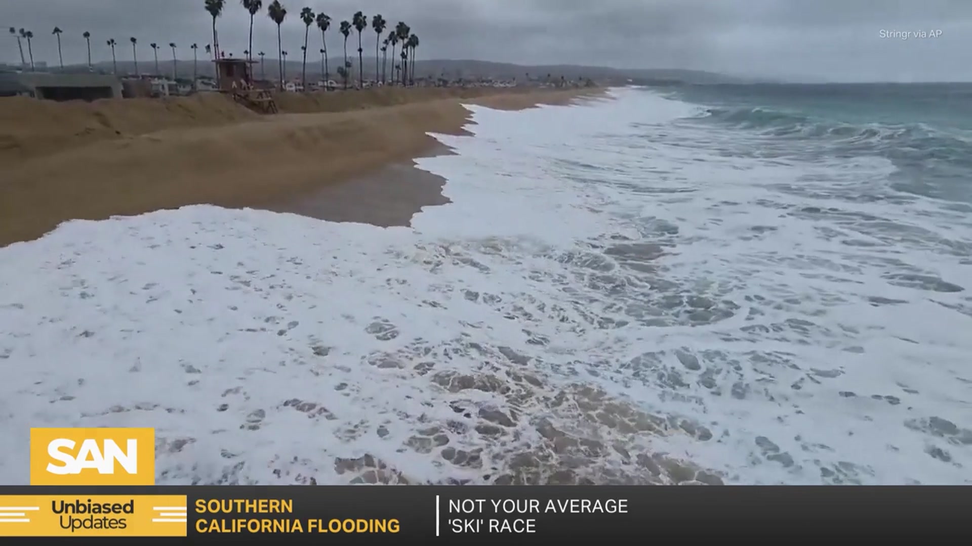 Video thumbnail for Flooding hits Southern California, Las Vegas Strip as Newport Beach declares emergency
