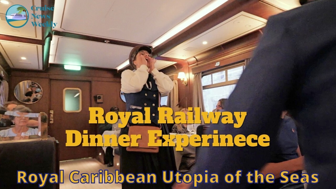 Video thumbnail for Train Dinner Experience in a Cruise Ship With Royal Railway: Utopia Station