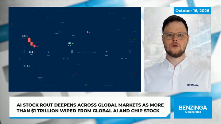 Video thumbnail for AI Stocks Lose $1 Trillion
