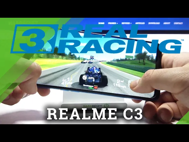 Video thumbnail for Real Racing 3 on REALME C3 – Verify Drops / Crashes / FPS