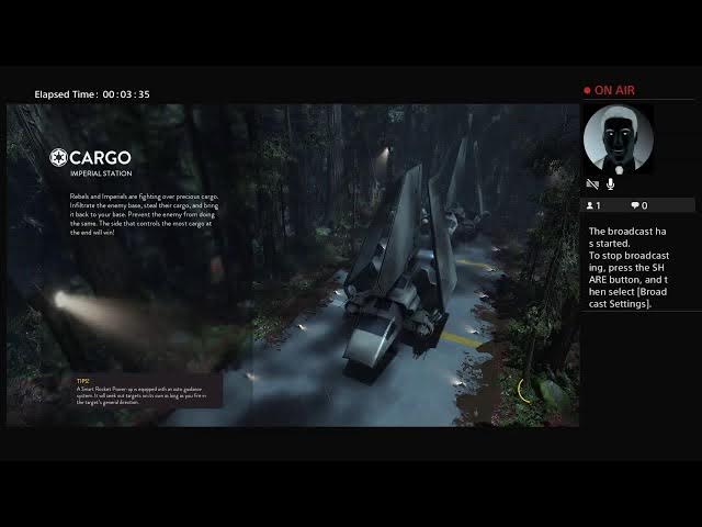 Video thumbnail for Star Wars battlefront stream