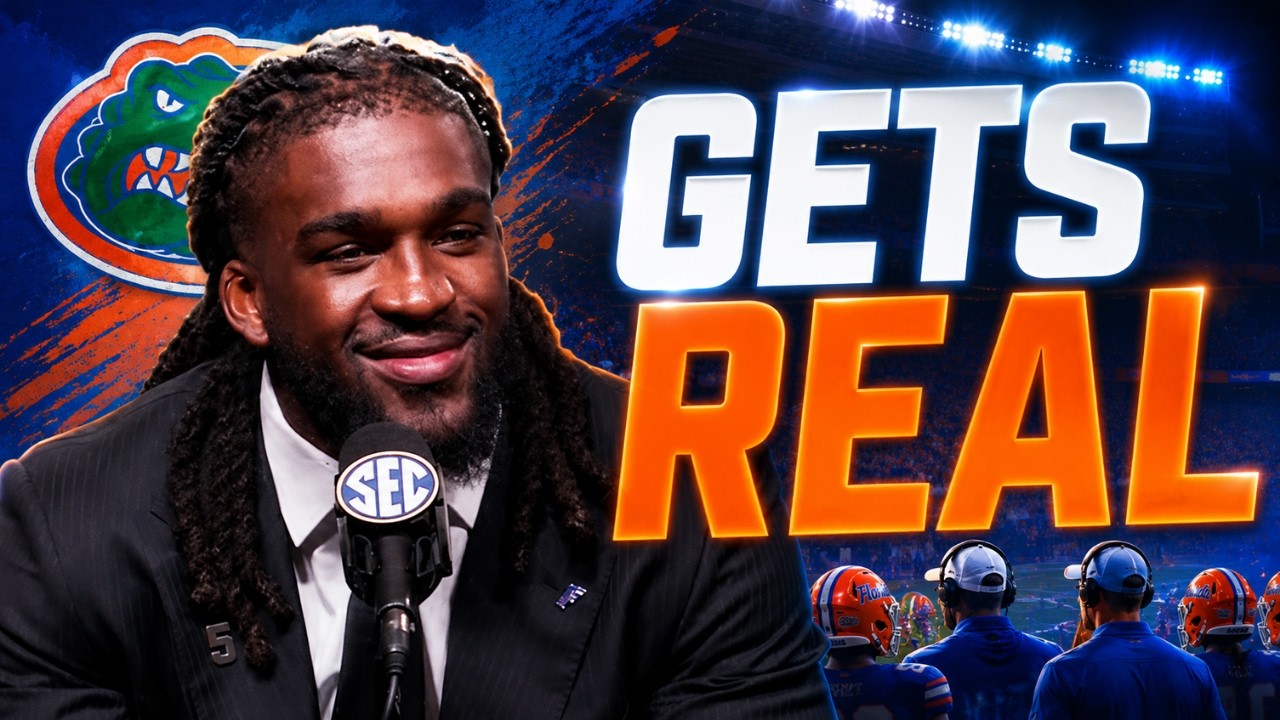 Video thumbnail for Myles Graham Gets REAL About Florida's Offense, Defense & New Coaching Staff