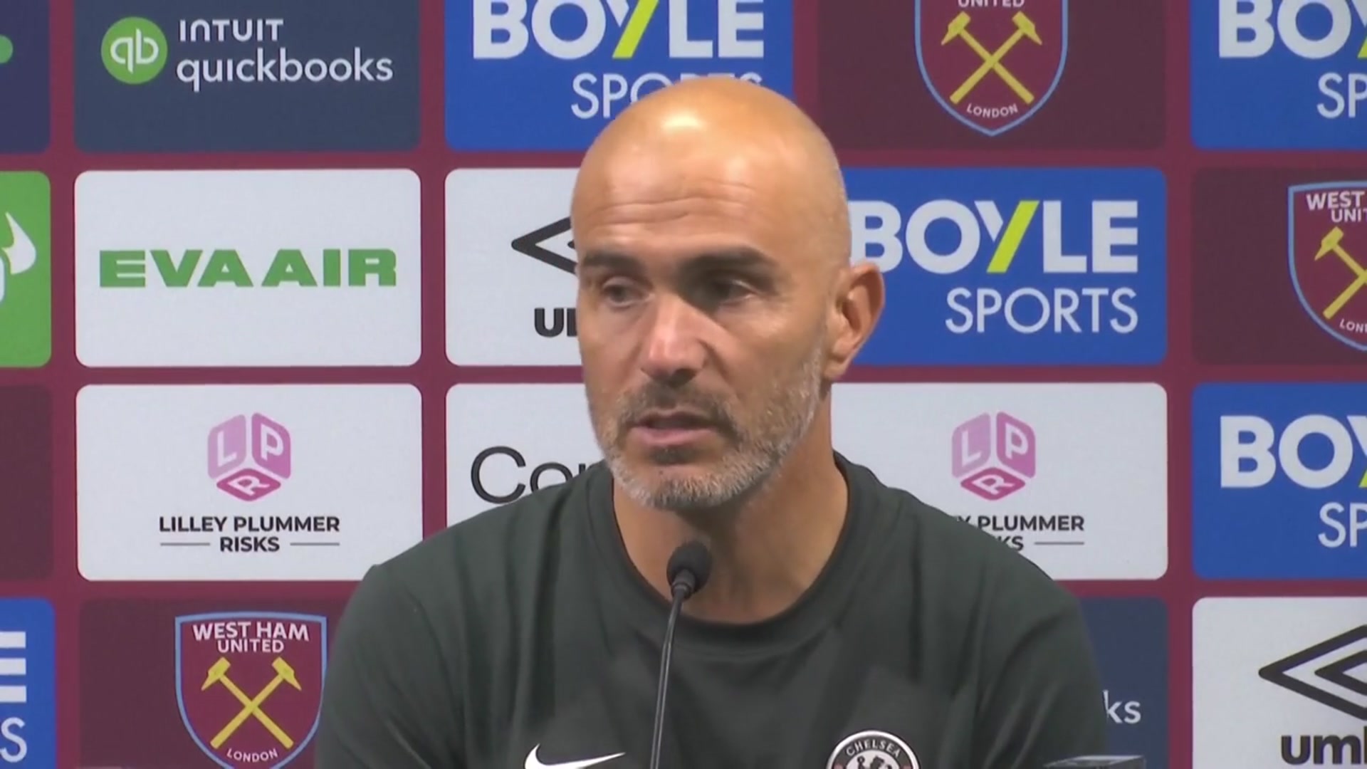 'Video thumbnail for Chelsea boss Maresca on Cole Palmer injury problems and 5-1 win over West Ham'