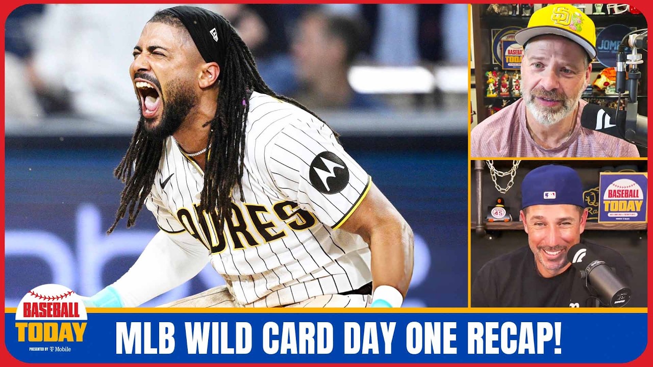 Video thumbnail for MLB Wild Card day one recap! | Baseball Today