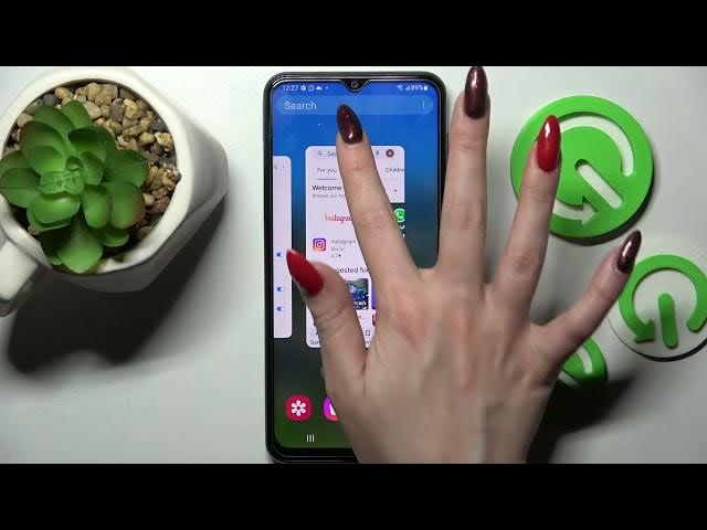 Video thumbnail for How to Enter Split Screen Mode on SAMSUNG Galaxy M23