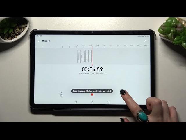 Video thumbnail for HUWAEI Matepad 10.4 2022 - How To Record Sounds
