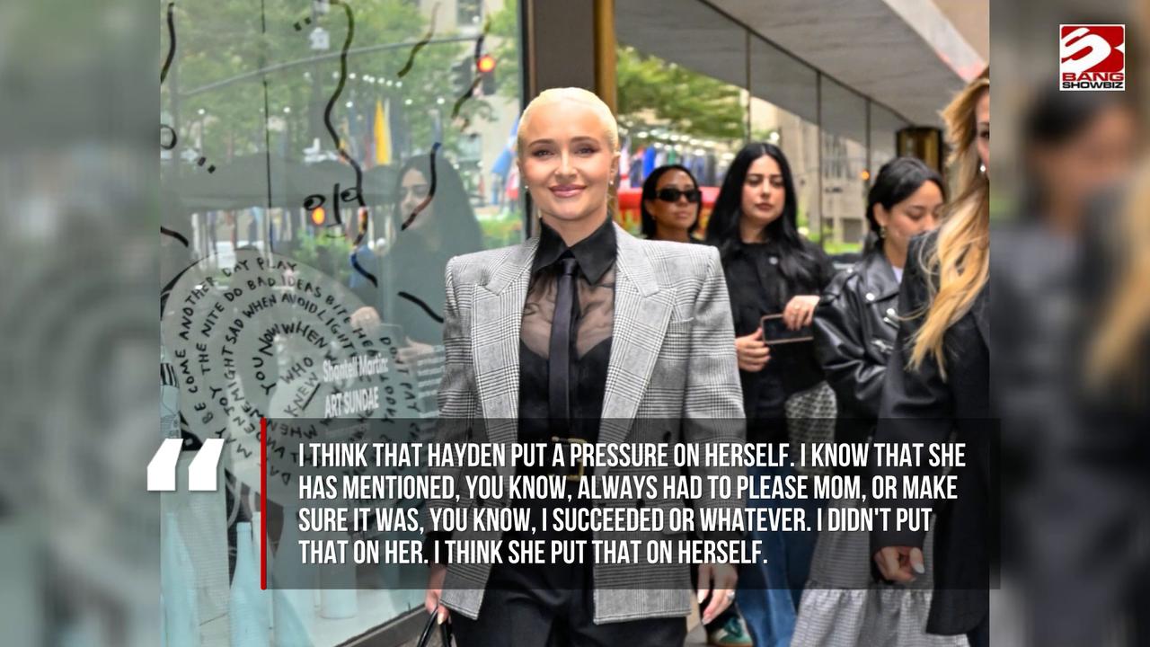 Video thumbnail for Hayden Panettiere's mom insists she never pressured late star to succeed