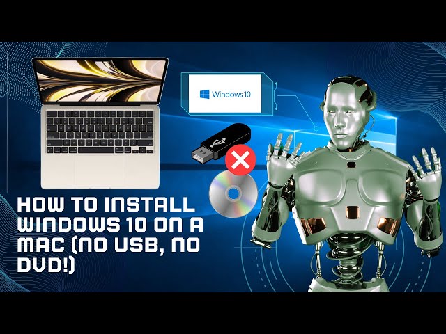 Video thumbnail for How to Install Windows 10 on a Mac (No USB, No DVD!)