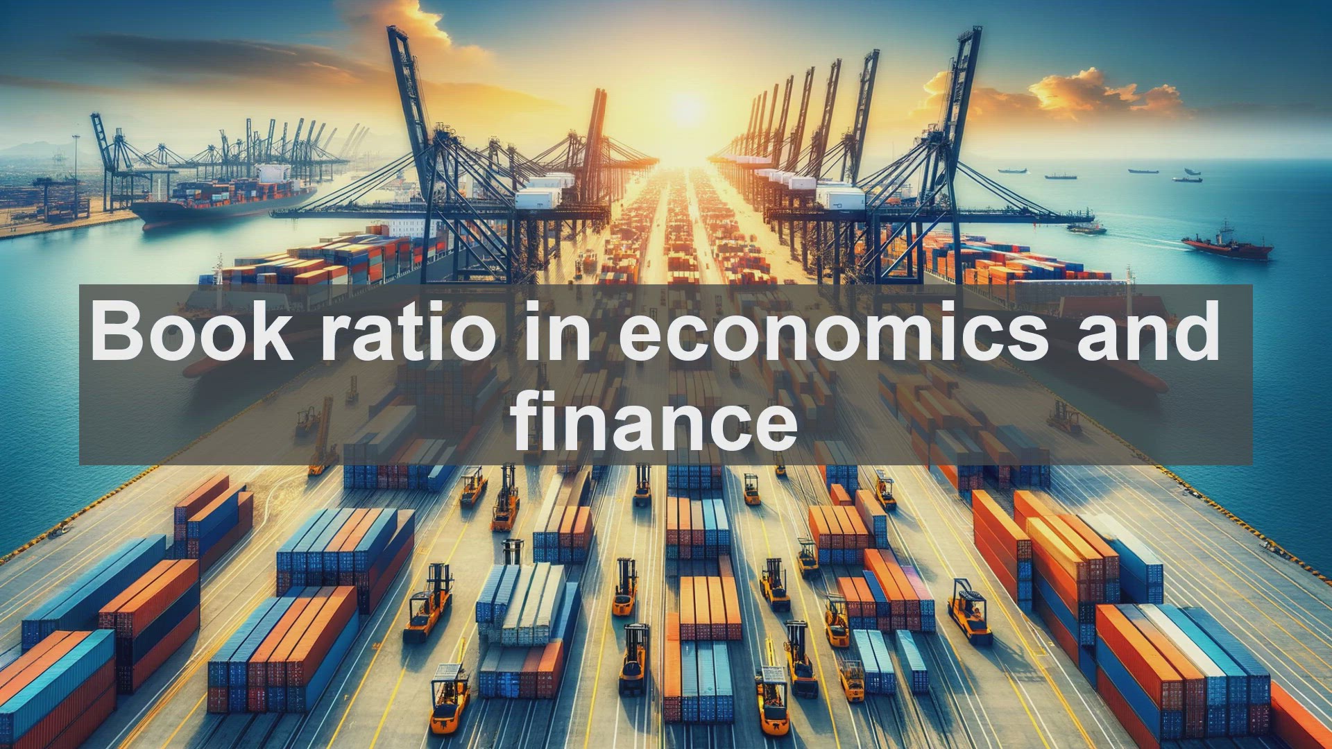 'Video thumbnail for Book ratio in economics and finance'