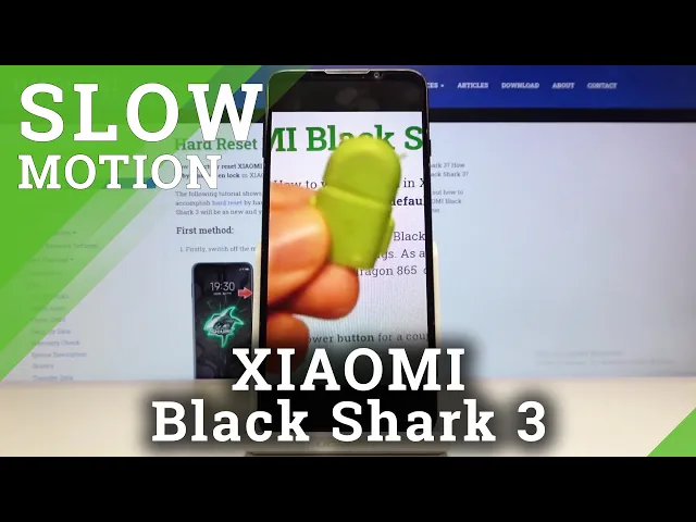 Video thumbnail for How to Record in Slow Motion in XIAOMI Black Shark 3 – Record Slower Videos