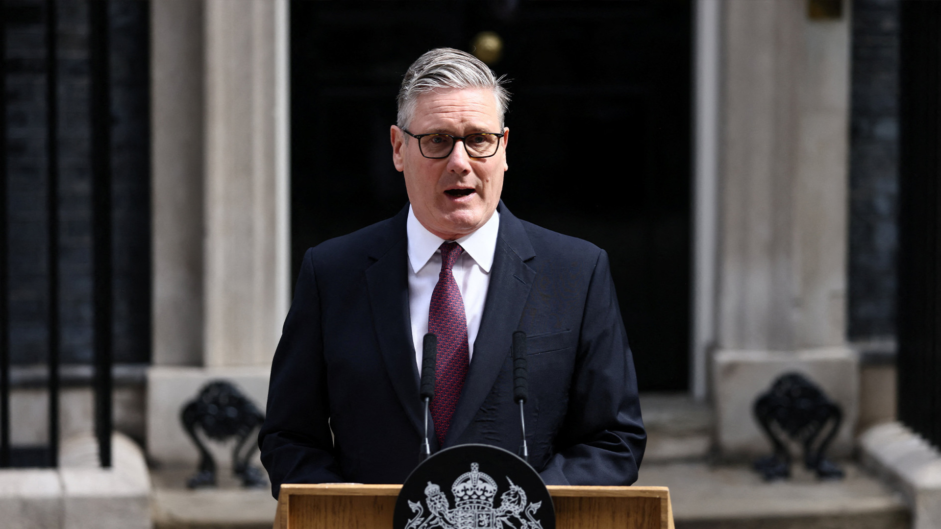 Video thumbnail for UK Prime Minister Keir Starmer announces resignation plan