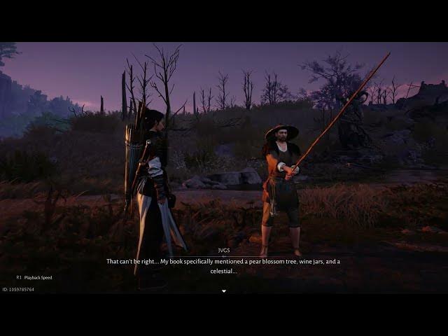 Video thumbnail for Where Winds Meet - Afterglow: Speak To The Fisherman Qiu Yuehai: Meteor Flight Gameplay Sequence