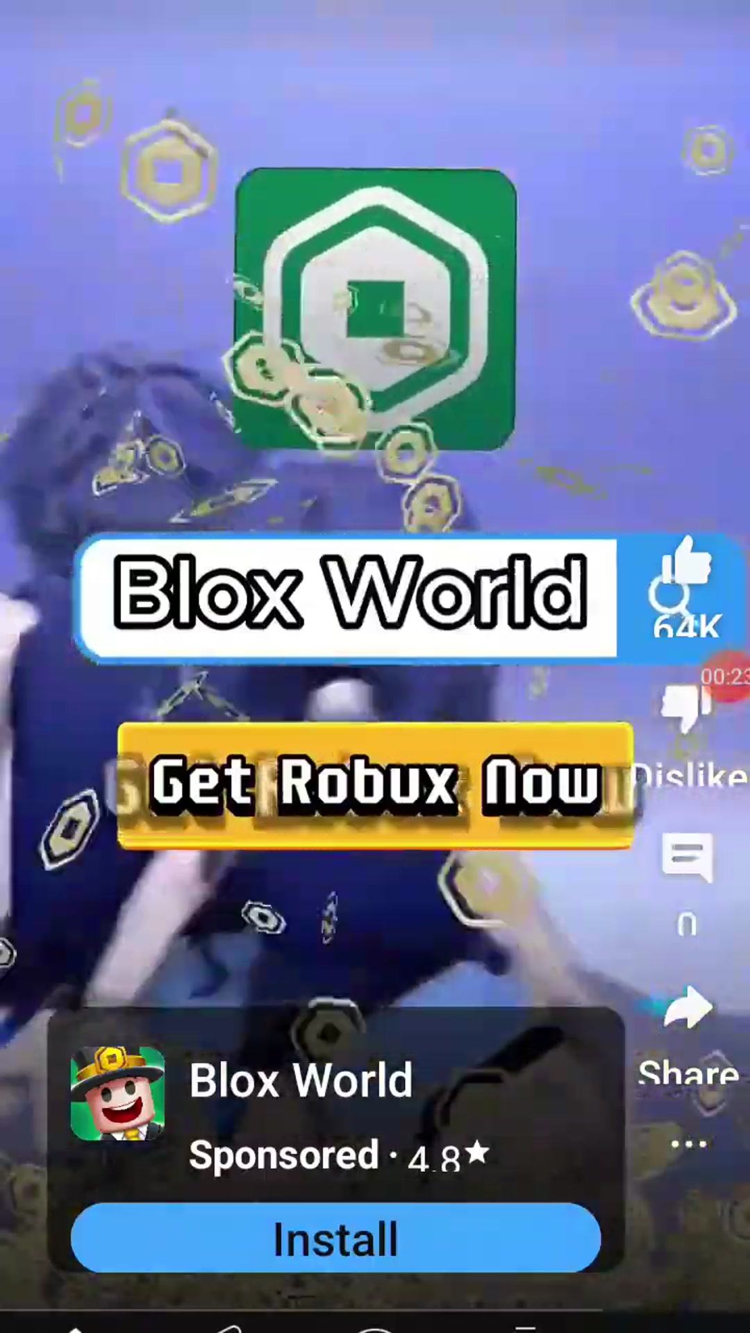 'Video thumbnail for Roblox free robux adds will be like'