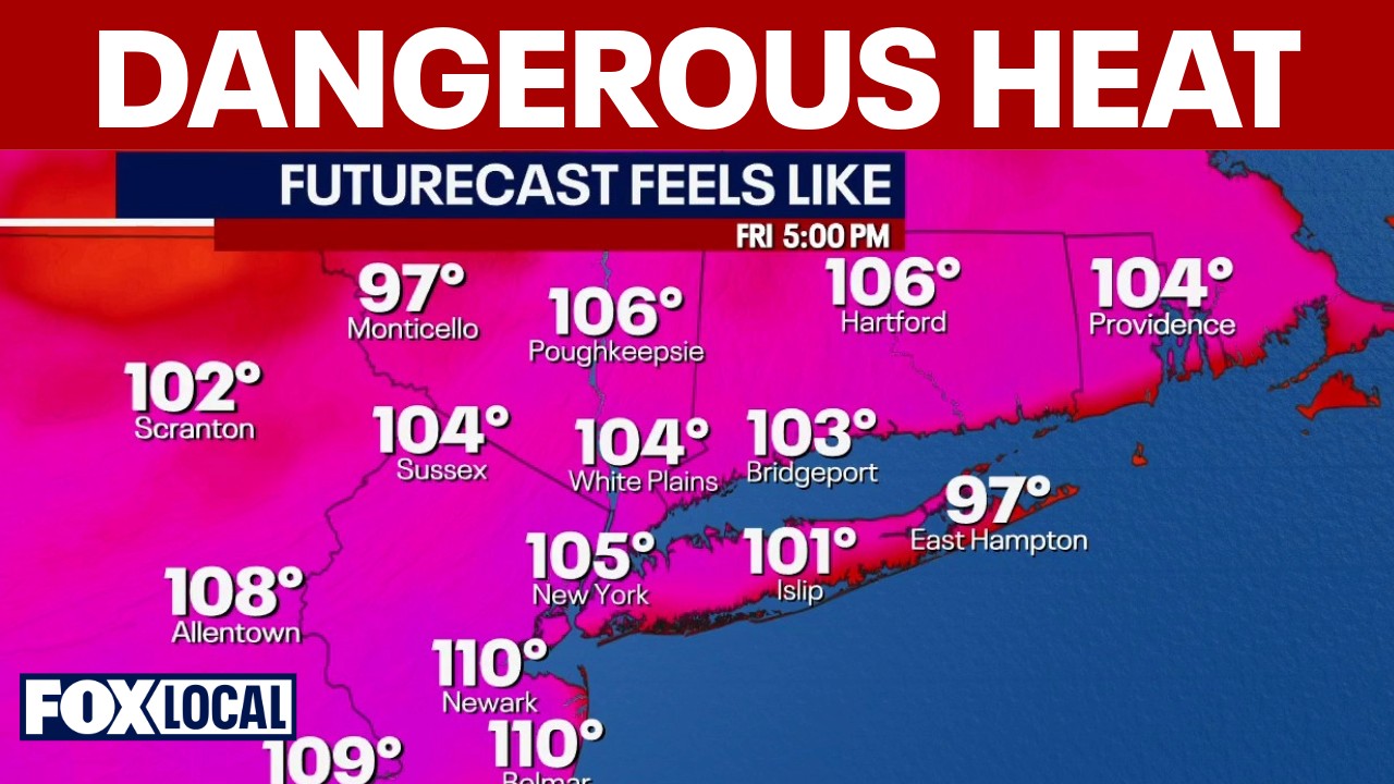 Video thumbnail for NYC hits 100°: Electric grid strained as temps hit triple digits