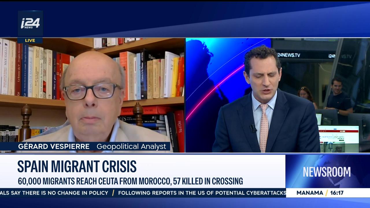 Video thumbnail for Spain migrant crisis: 60,000 migrants reach Ceuta from Morocco, 57 killed in crossing