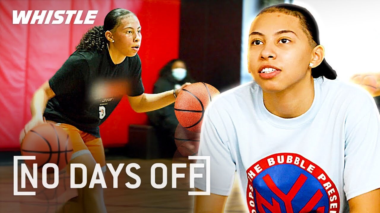 Video thumbnail for Rising star showcases impressive ball-handling skills at 16 years old