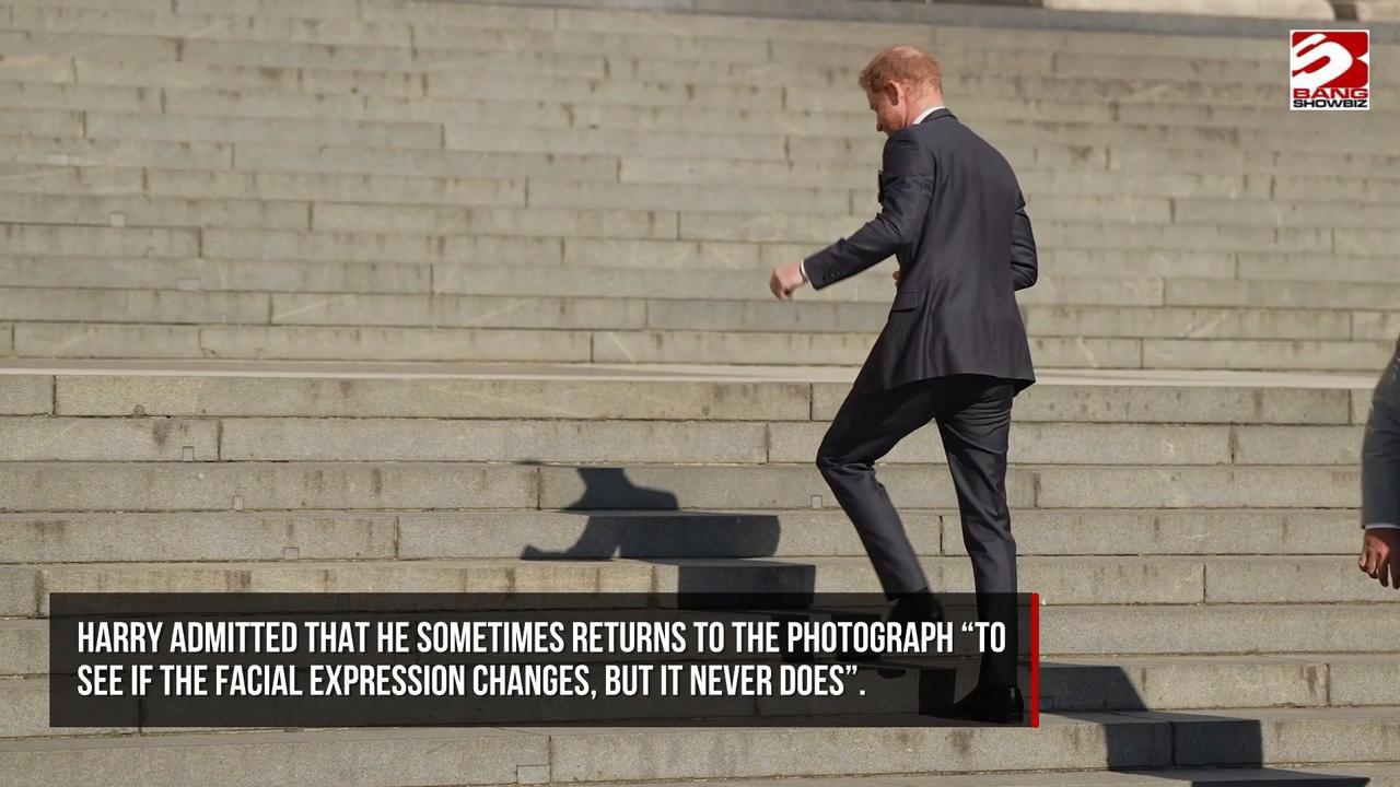 Video thumbnail for Prince Harry reveals he talks to Princess Diana’s photo and sees signs from his dead mother.