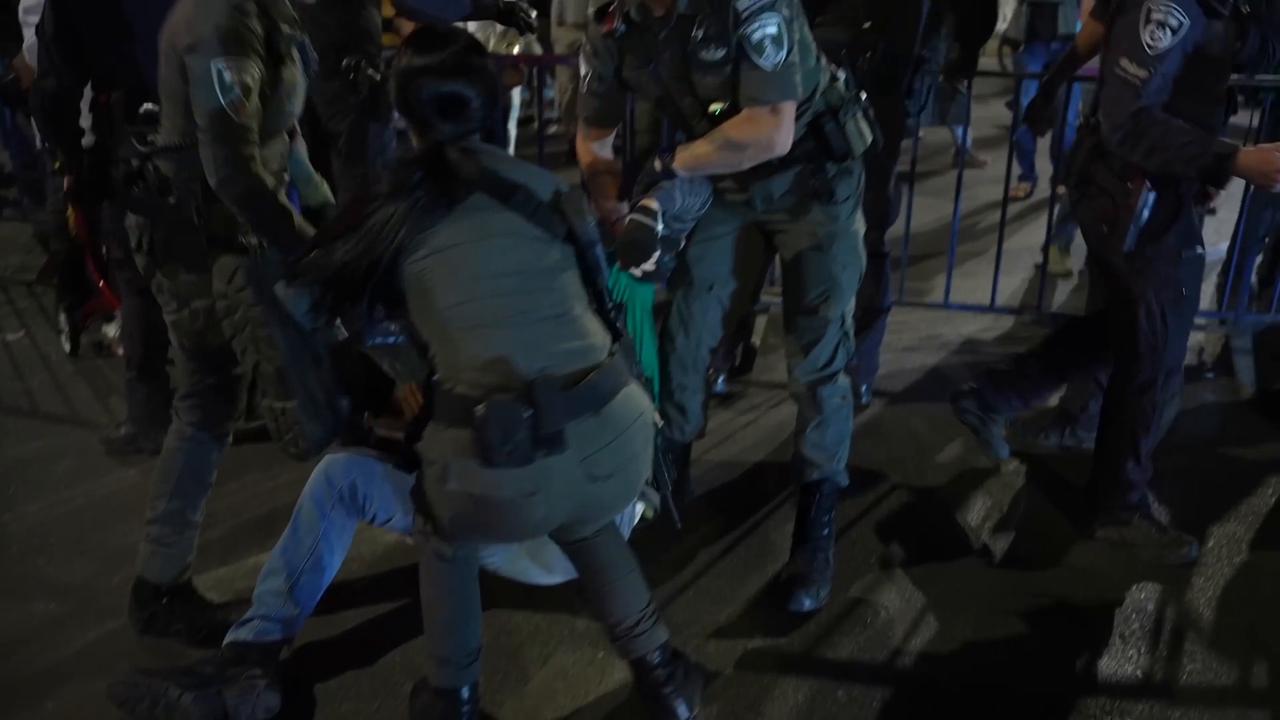 Video thumbnail for Jerusalem activists rally against forced displacement in Silwan, Netanyahu policies.