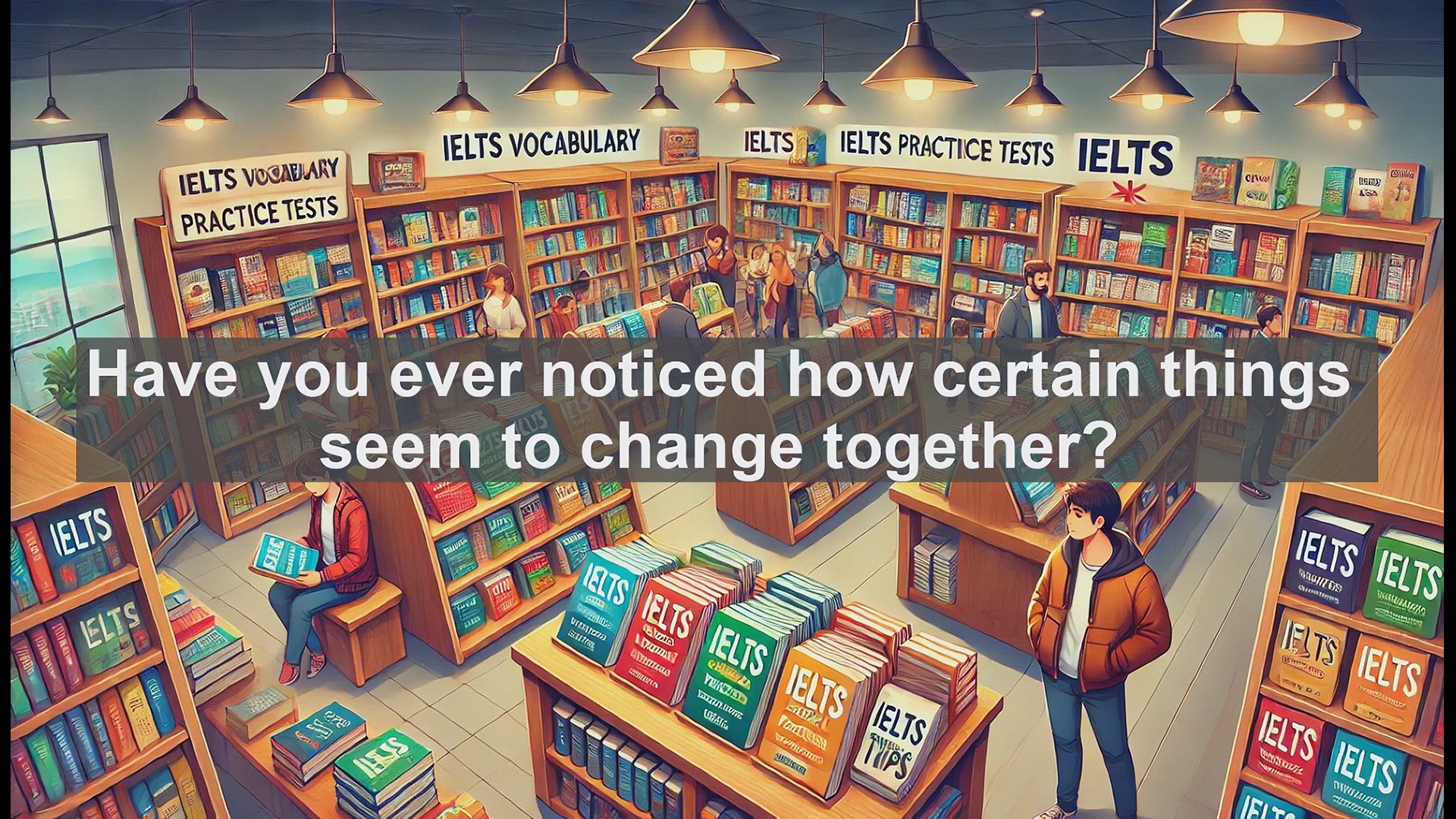 'Video thumbnail for 5000 Must Know IELTS 8.0 Vocabulary - Understanding 'Correlate': A Key Term for IELTS Success'