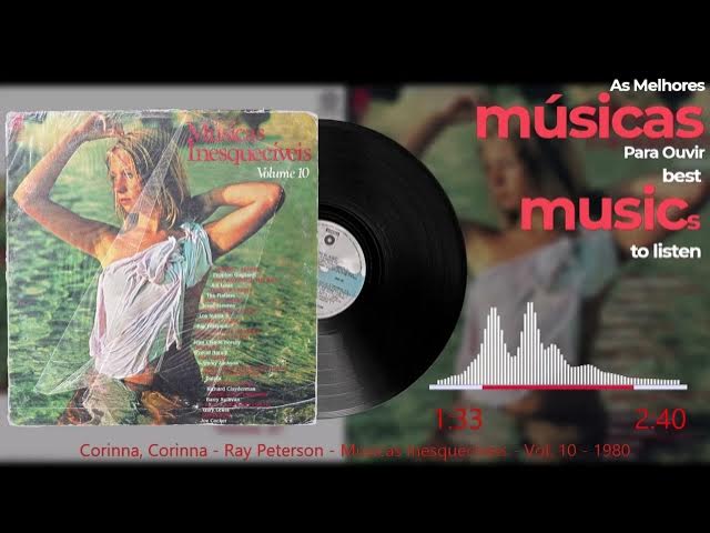 Video thumbnail for Corinna,  Corinna - Ray Peterson - Musicas Inesqueciveis - Vol. 10 - 1980