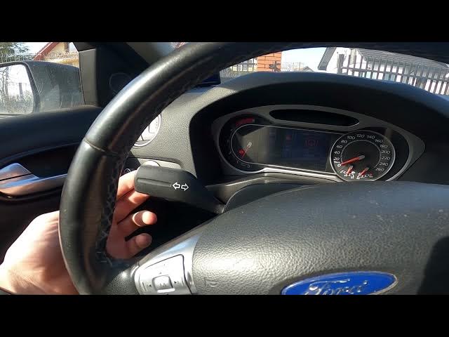 Video thumbnail for How to Enable or Disable High Beam in Ford Mondeo IV ( 2007 - 2014 ) - Turn High Beam On or Off