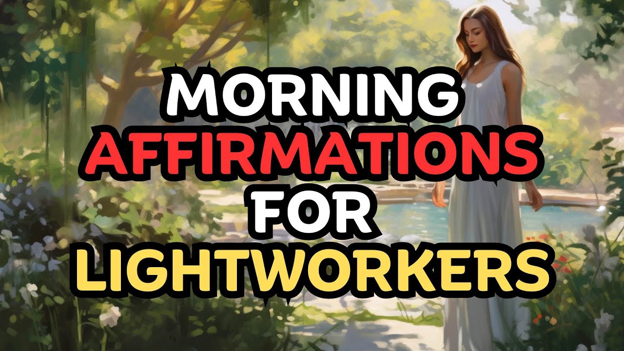 Video thumbnail for 30 Empowering Morning Affirmations for Lightworkers
