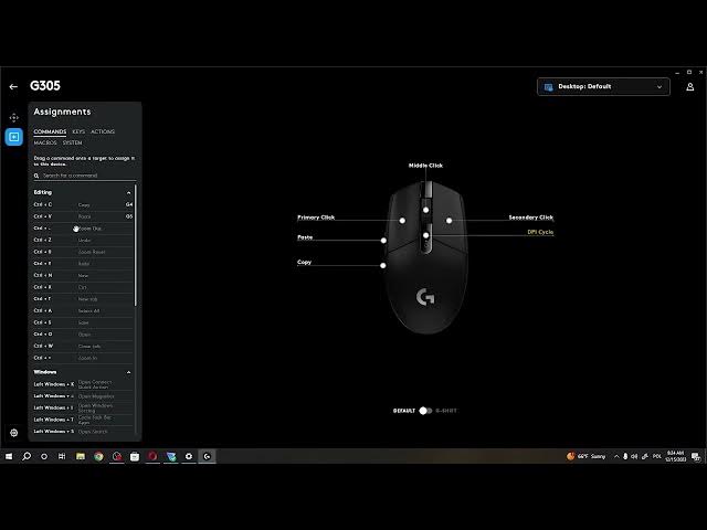 Video thumbnail for How To Assign Key Functions In Logitech G305 Wireless