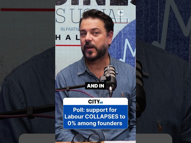 Video thumbnail for Founder backing for Labour has experienced a significant downturn, according to recent polling.
