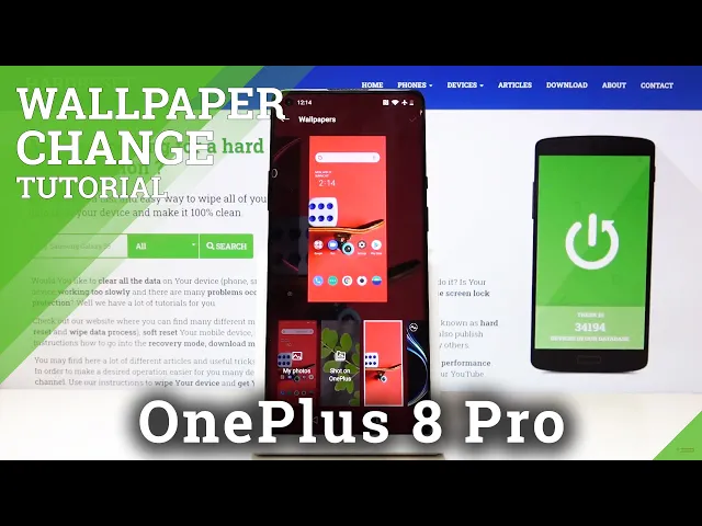 Video thumbnail for How to Change Wallpaper in OnePlus 8 Pro – Desktop Update