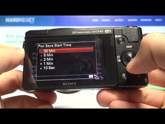 Video thumbnail for Sony Alpha A5000 - How to Adjust Power Save Start Time?