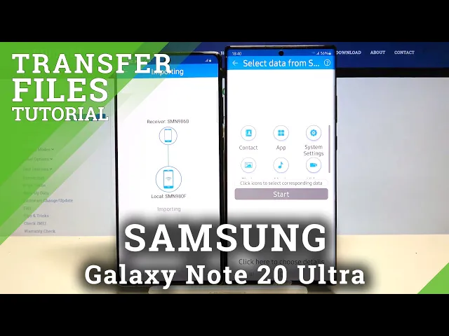Video thumbnail for How to Transfer Data from Samsung Smartphone to Samsung Galaxy Note 20 Ultra?