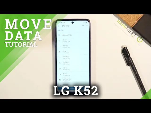 Video thumbnail for How to Transfer Files in LG K52 – Move Media