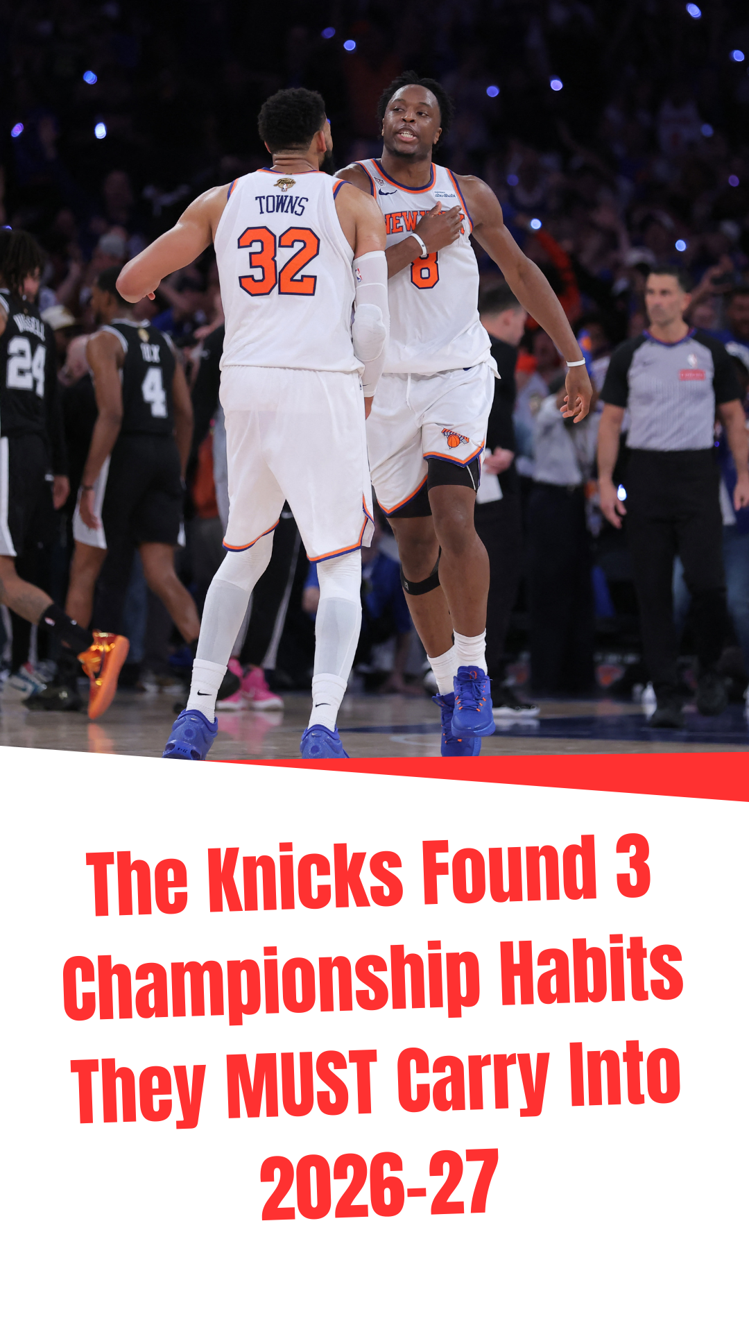 Video thumbnail for The Knicks Found 3 Championship Habits They MUST Carry Into 2026-27