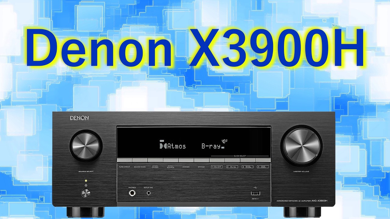 Video thumbnail for Denon X3900H - neu und besser?