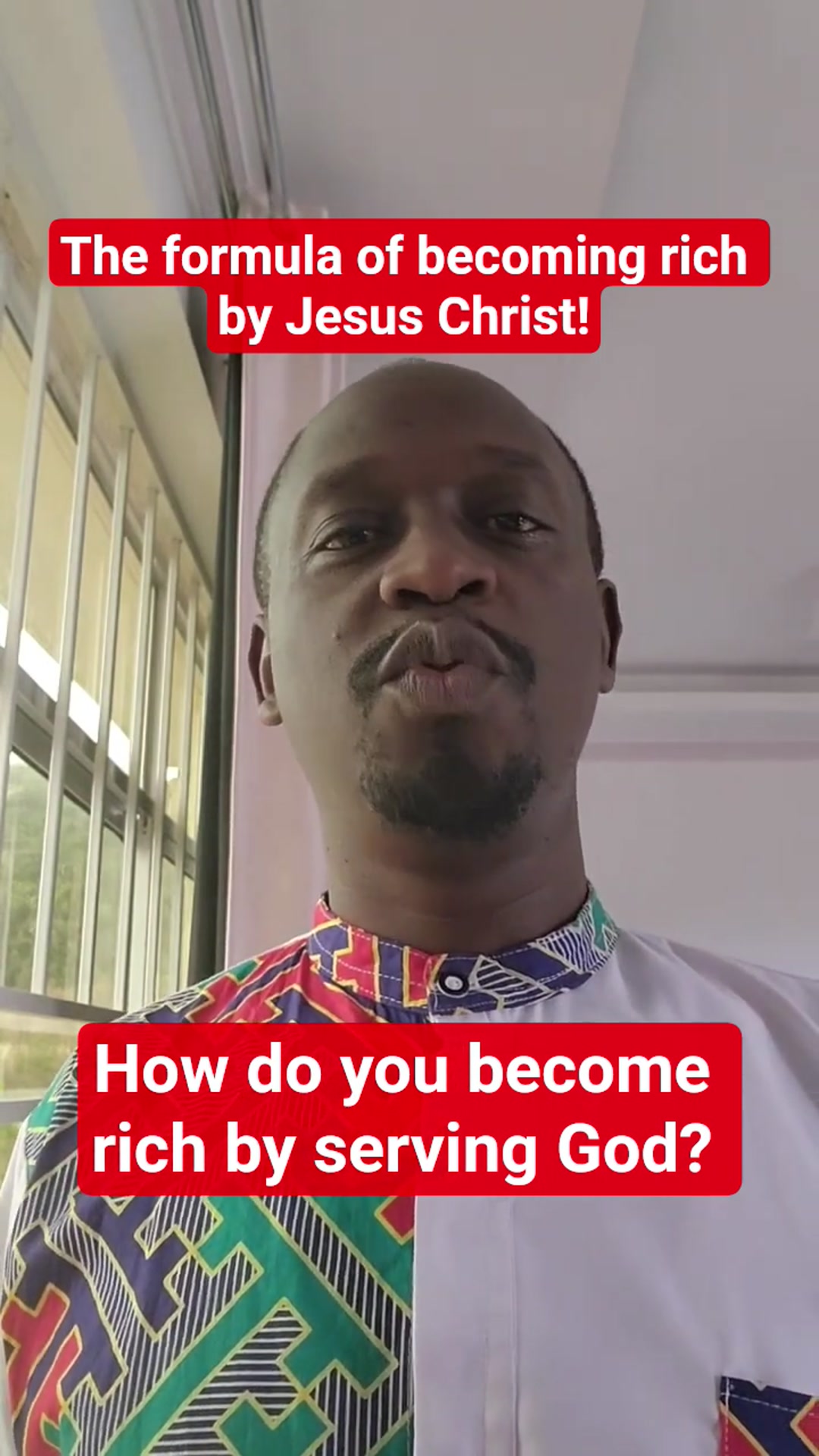 'Video thumbnail for Why Did God Create Man? - Part 7 - How do you become rich by serving God? Jesus Christ's Formula!'