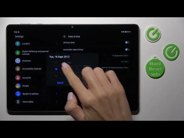 Video thumbnail for How to Change Date & Time on Honor Pad X8?