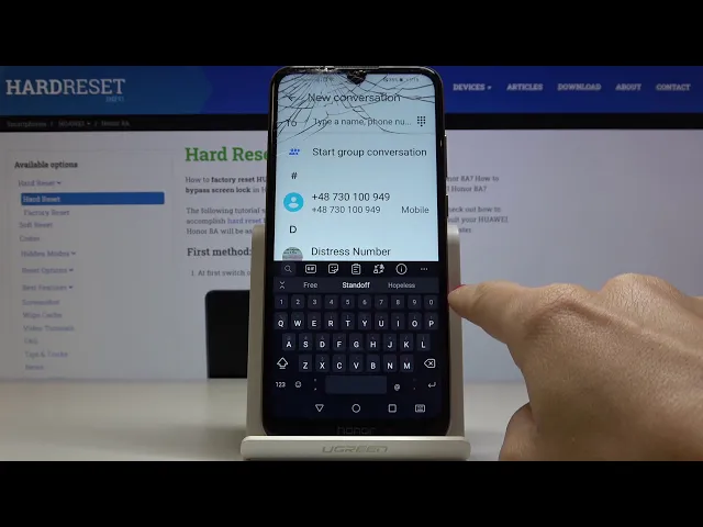 Video thumbnail for How to Change Keyboard Language in Huawei Honor 8A - Change Input Language