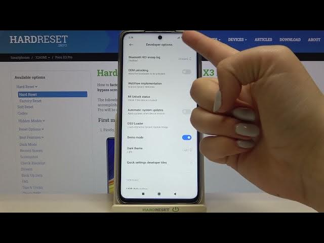 Video thumbnail for How to Enable Demo Mode in POCO X3 Pro – Find Demo Mode Option