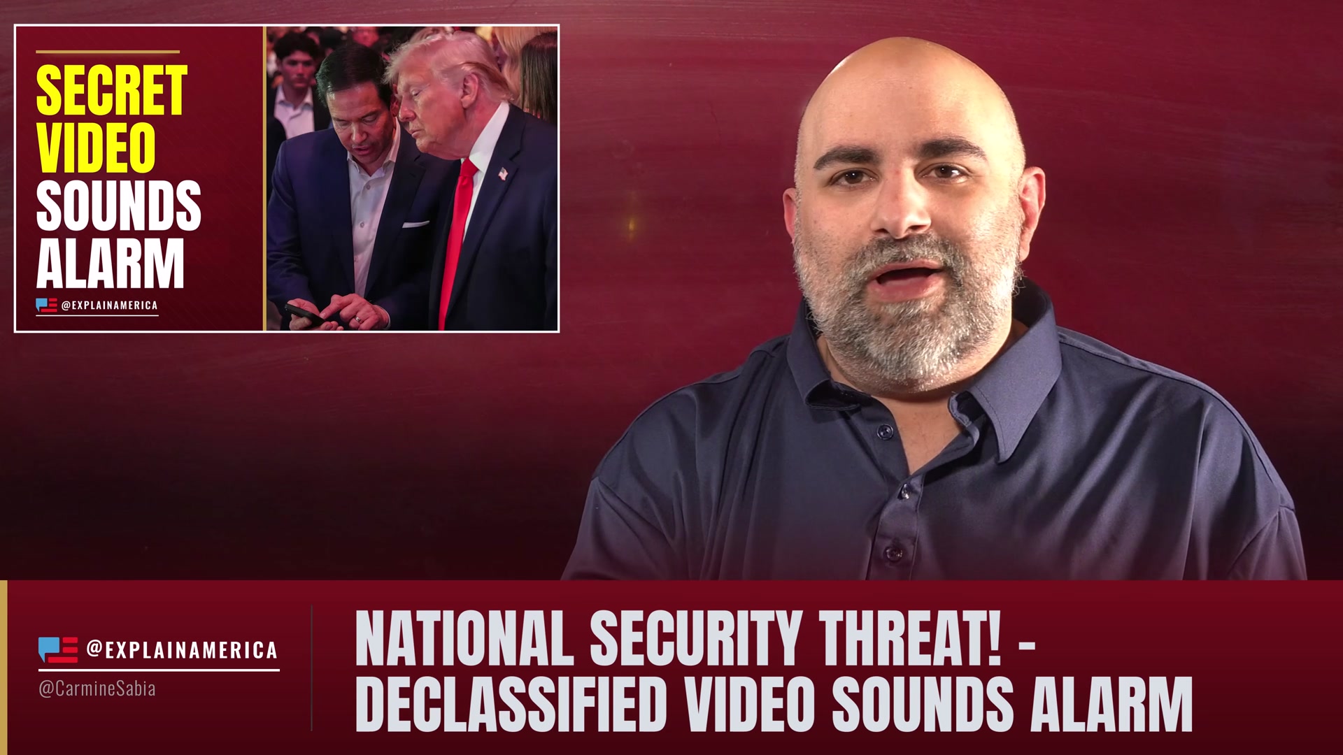 Video thumbnail for NATIONAL SECURITY THREAT! - Declassified Video Sounds Alarm Bells