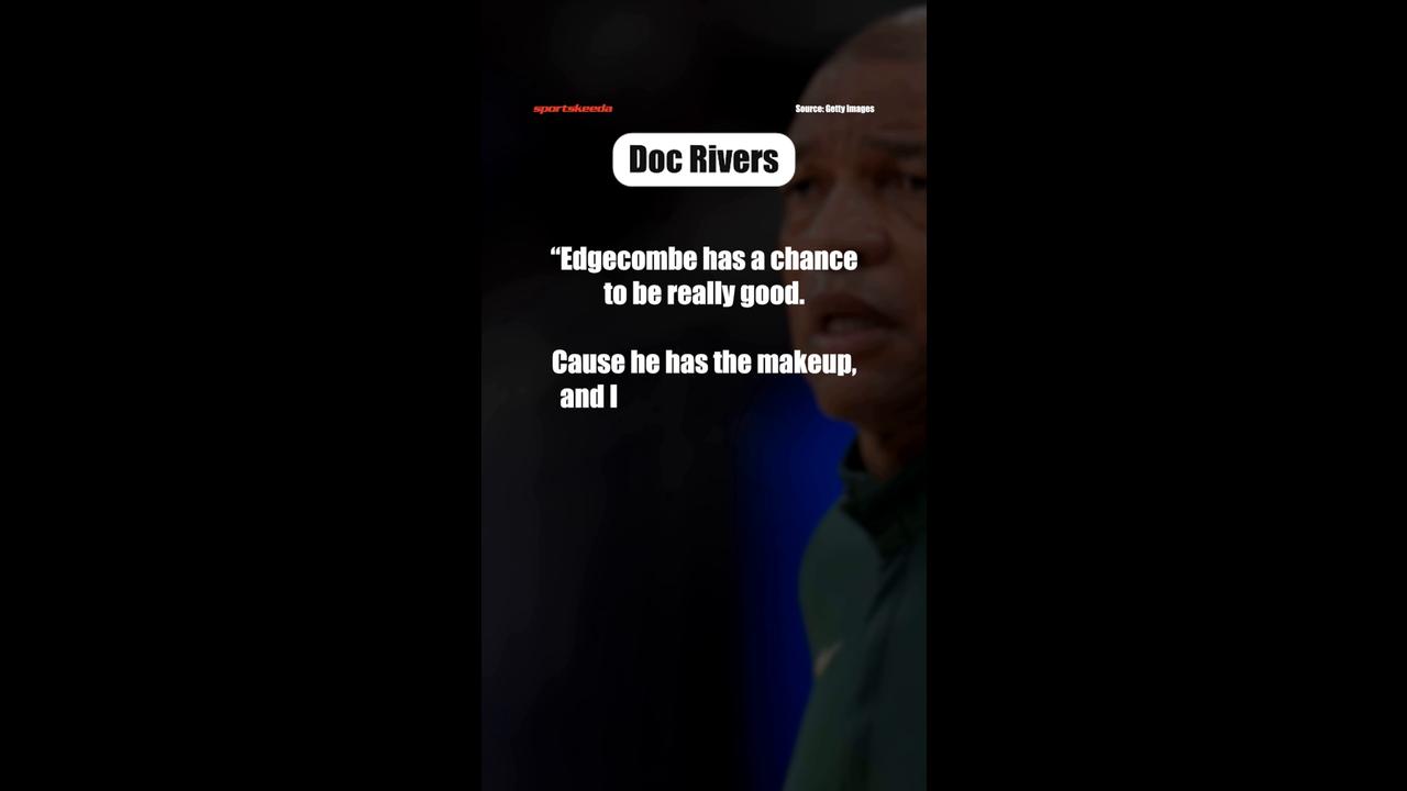 Video thumbnail for Doc Rivers Just Predicted VJ Edgecombe’s NBA Superstar Rise